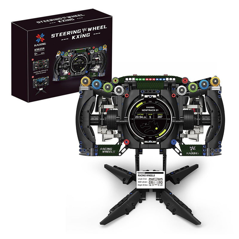 F1-Inspired Steering Wheel Building Model
