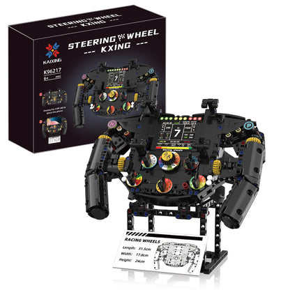 F1-Inspired Steering Wheel Building Model