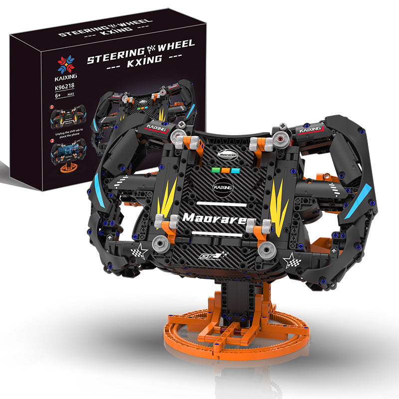 F1-Inspired Steering Wheel Building Model