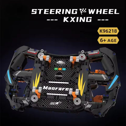 F1-Inspired Steering Wheel Building Model