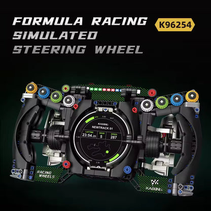 F1-Inspired Steering Wheel Building Model